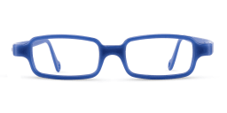 Shop Mira Flex Kids Rectangle Eyeglasses in Blue online.