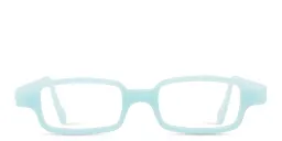 Shop Mira Flex Kids Rectangle Eyeglasses in Light Blue online.