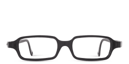 Shop Mira Flex Kids Rectangle Eyeglasses in Black online.
