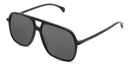 Shop GUCCI Aviator Sunglasses in Black online.