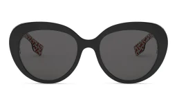 Shop BURBERRY Cat-Eye Sunglasses in Black online.