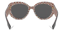 Shop BURBERRY Cat Eye Sunglasses in Black online.