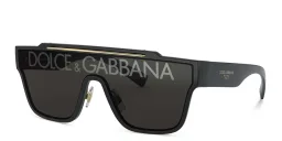 Shop Dolce & Gabbana Square Sunglasses in Black online.