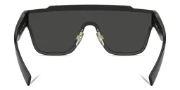 Shop Dolce & Gabbana Square Sunglasses in Black online.