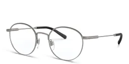 Shop BVLGARI Round Eyeglasses in Silver online.