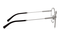 Shop BVLGARI Round Eyeglasses in Silver online.