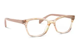 تسوق نظارة طبية مربعة للأطفال راي بان جونيور بلون Brown Striped Multicolor أونلاين.