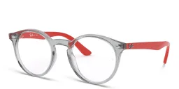 تسوق نظارة طبية بإطار بانتوس للأطفال راي بان جونيور بلون Transparent Grey أونلاين.