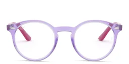 تسوق نظارة طبية بإطار بانتوس للأطفال راي بان جونيور بلون Transparent Violet أونلاين.