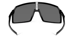 تسوق نظارات شمسية سوترو على شكل قناع اوكلي بلون أسود لامع أونلاين.