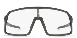 Shop Oakley Sutro Oversized Wide Mask Sunglasses in Matte Carbon online.