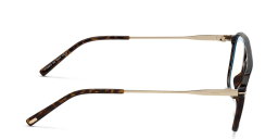 Shop TOM FORD Aviator Eyeglasses in Havana online.
