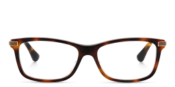 Shop JIMMY CHOO Rectangle Eyeglasses in Havana online.