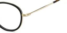 Shop DAVID BECKHAM Round Eyeglasses in Black online.