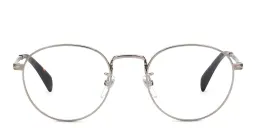 Shop DAVID BECKHAM Panthos Eyeglasses in Ruthenium online.