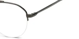 تسوق نظارة طبية دائرية بنصف إطار ديفيد بيكهام بلون Dark Ruthenium أونلاين.