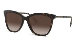 Shop BURBERRY Cat Eye Sunglasses in Havana online.