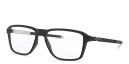Shop Oakley Square Eyeglasses in Satin Black online.
