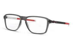 Shop Oakley Wheel House Square Eyeglasses in Satin Grey Smoke online.
