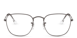 Shop Ray-Ban Square Eyeglasses in Gunmetal online.