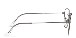 Shop Ray-Ban Frank Unisex Square Eyeglasses in Gunmetal online.