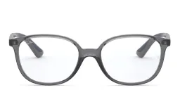 تسوق نظارات طبية أوبتيكس بإطار مربّع للأطفال راي بان جونيور بلون Transparent Grey أونلاين.