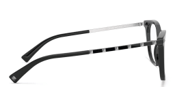 تسوق نظارات طبية مربّعة مزيّنة بمسامير العلامة فالنتينو بلون أسود أونلاين.