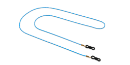 Shop Uoptic Metal Glasses Chain in Blue online.