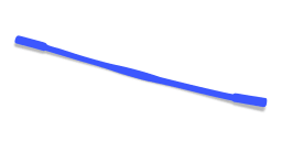 Shop Uoptic Kids Silicone Glasses Chain in Blue online.