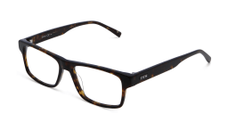 Shop EYE'M Rectangle Eyeglasses in Havana online.