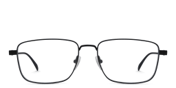 Shop EYE'M Rectangle Eyeglasses in Black online.