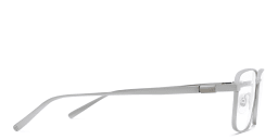 Shop EYE'M Rectangle Eyeglasses in Silver online.