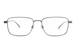 Shop EYE'M Rectangle Eyeglasses in Gunmetal online.