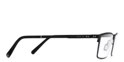 Shop EYE'M Rectangle Eyeglasses in Gunmetal online.