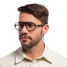 Shop EYE'M Aviator Eyeglasses in Havana online.