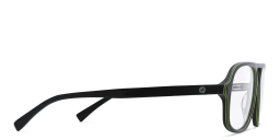 Shop EYE'M Aviator Eyeglasses in Black online.