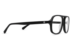 Shop EYE'M Aviator Eyeglasses in Black & Silver online.