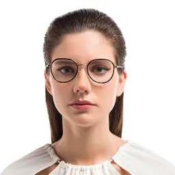 Shop EYE'M Unisex Square Eyeglasses in Havana online.
