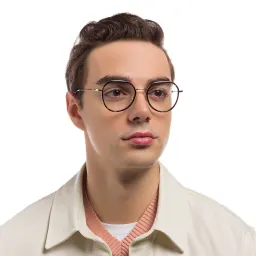 Shop EYE'M Unisex Square Eyeglasses in Havana online.