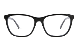 Shop EYE'M Square Eyeglasses in Black online.