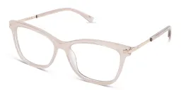 Shop EYE'M Cat Eye Eyeglasses in Nude online.
