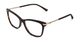 Shop EYE'M Cat Eye Eyeglasses in Dark Havana online.