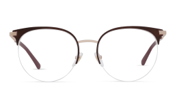 تسوق نظارة طبية كات آي نصف إطار EYE'M بلون خمري أونلاين.