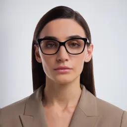 تسوق نظارة طبية بإطار كات آي EYE'M بلون أسود مطفي أونلاين.