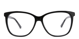 Shop EYE'M Square Eyeglasses in Black online.