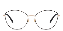 Shop EYE'M Wide Cat Eye Eyeglasses in Black online.