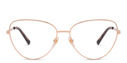 Shop EYE'M Cat Eye Eyeglasses in Rose Gold online.