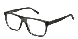 Shop EYE'M Square Eyeglasses in Grey online.