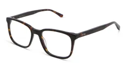 Shop EYE'M Square Eyeglasses in Havana online.