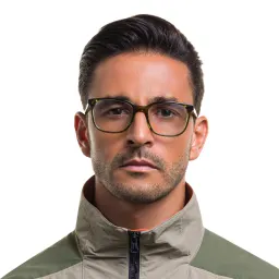 تسوق نظارة طبية مربعة EYE'M بلون أخضر أونلاين.